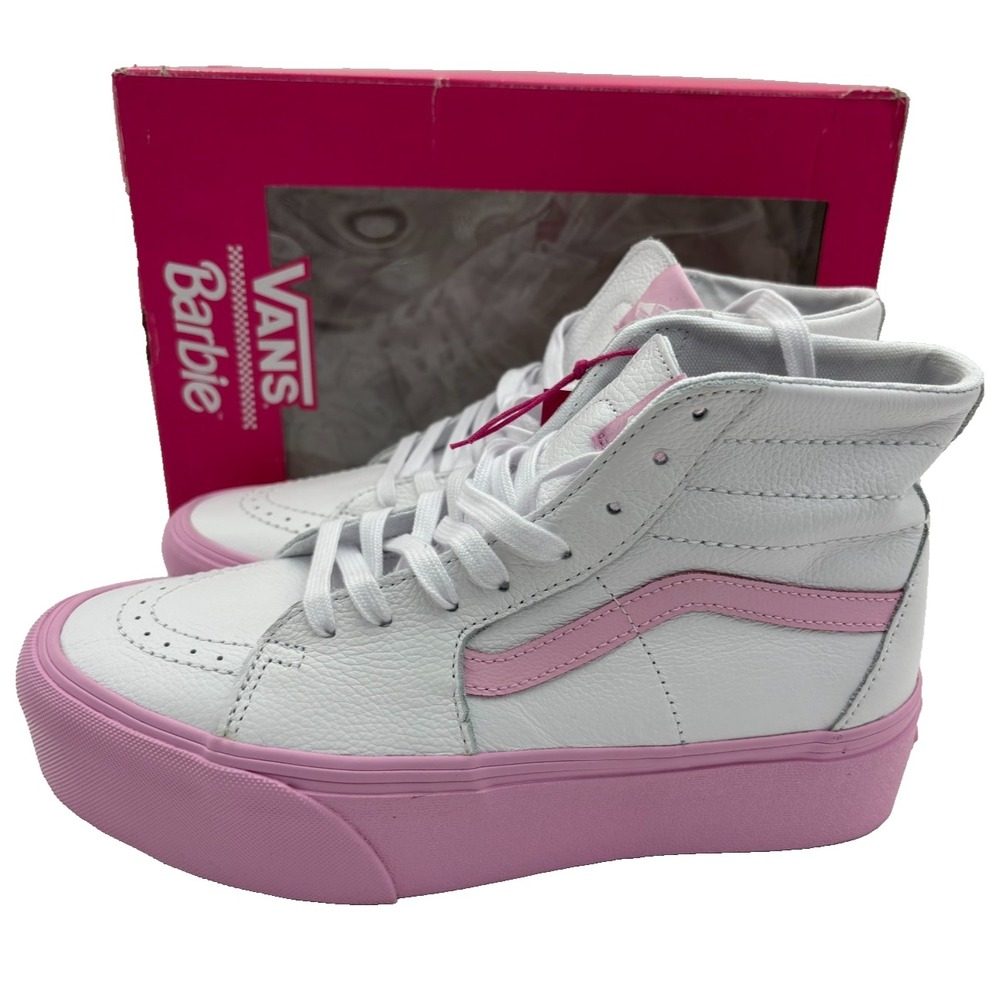 Vans Barbie sk8-Hi Tapered Stockform Shoe's SIZE 9.5 WOMENS - NEW
